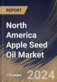 North America Apple Seed Oil Market Size, Share & Trends Analysis Report By Distribution Channel, By End User (Food & Beverage, Healthcare, Cosmetic, and Skin & Hair Care), By Nature, By Country and Growth Forecast, 2023 - 2030- Product Image