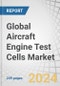 Global Aircraft Engine Test Cells Market by Engine Test (Turbofan, Turbojet, Turboshaft, Piston Engine and Apu), End User (Oems, Mros, Airlines and Operators), End-Use Industry, Point of Sale, Solution Type & Region - Forecast to 2028 - Product Image