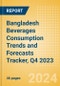 Bangladesh Beverages Consumption Trends and Forecasts Tracker, Q4 2023 (Dairy and Soy Drinks, Alcoholic Drinks, Soft Drinks and Hot Drinks) - Product Image