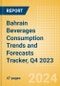 Bahrain Beverages Consumption Trends and Forecasts Tracker, Q4 2023 (Dairy and Soy Drinks, Alcoholic Drinks, Soft Drinks and Hot Drinks) - Product Image
