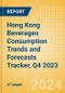 Hong Kong Beverages Consumption Trends and Forecasts Tracker, Q4 2023 (Dairy and Soy Drinks, Alcoholic Drinks, Soft Drinks and Hot Drinks) - Product Image