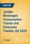 Jordan Beverages Consumption Trends and Forecasts Tracker, Q4 2023 (Dairy and Soy Drinks, Alcoholic Drinks, Soft Drinks and Hot Drinks) - Product Image