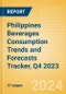Philippines Beverages Consumption Trends and Forecasts Tracker, Q4 2023 (Dairy and Soy Drinks, Alcoholic Drinks, Soft Drinks and Hot Drinks) - Product Image