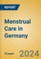 Menstrual Care in Germany - Product Thumbnail Image