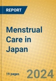 Menstrual Care in Japan- Product Image