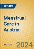 Menstrual Care in Austria- Product Image
