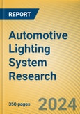 Global and China Automotive Lighting System Research Report, 2023-2024- Product Image
