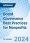 Board Governance Best Practices for Nonprofits - Webinar - Product Image