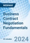 Business Contract Negotiation Fundamentals - Webinar (Recorded) - Product Image