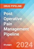 Post Operative Pain Management - Pipeline Insight, 2024- Product Image