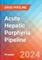Acute Hepatic Porphyria (AHP) - Pipeline Insight, 2024 - Product Image