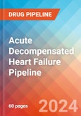 Acute Decompensated Heart Failure (ADHF) - Pipeline Insight, 2024- Product Image