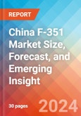 China F-351 Market Size, Forecast, and Emerging Insight - 2032- Product Image