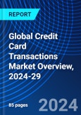 Global Credit Card Transactions Market Overview, 2024-29- Product Image
