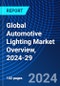 Global Automotive Lighting Market Overview, 2024-29 - Product Thumbnail Image