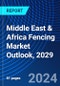 Middle East & Africa Fencing Market Outlook, 2029 - Product Thumbnail Image