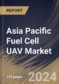 Asia Pacific Fuel Cell UAV Market Size, Share & Trends Analysis Report By Weight, By Product Type, By Application, By Type (Rotary Wing, Fixed Wing, and Hybrid), By End-Use (Cargo UAV, and Others), By Country and Growth Forecast, 2023 - 2030- Product Image