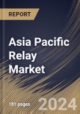 Asia Pacific Relay Market Size, Share & Trends Analysis Report By Mounting Type (PCB Mount, Plug In, Din Rail Mount, and Panel Mount), By Type, By End User. By Country and Growth Forecast, 2023 - 2030- Product Image