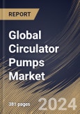 Global Circulator Pumps Market Size, Share & Trends Analysis Report By End User, By Flow Rate (More than 45 m3/hr, Less than 15 m3/h, 30-45 m3/hr, and 15-30 m3/hr), By Application, By Regional Outlook and Forecast, 2023 - 2030- Product Image
