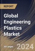 Global Engineering Plastics Market Size, Share & Trends Analysis Report By Type (Acrylonitrile Butadiene Styrene, Polyamide, Polycarbonate, Thermoplastic Polyester, Polyacetal, Fluoropolymer, and Others), By End-User, By Regional Outlook and Forecast, 2023 - 2030- Product Image
