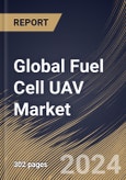 Global Fuel Cell UAV Market Size, Share & Trends Analysis Report By Weight, By Product Type, By Application, By Type (Rotary Wing, Fixed Wing, and Hybrid), By End-Use (Cargo UAV, and Others), By Regional Outlook and Forecast, 2023 - 2030- Product Image