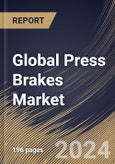 Global Press Brakes Market Size, Share & Trends Analysis Report By Power Source (Electric, and Hydraulic), By Axis (2 to 4 Axis, 4 to 6 Axis, and 6 to 8 Axis), By Product Type (Hydraulic, Servo-Electric, Hybrid, and Others), By Regional Outlook and Forecast, 2023 - 2030- Product Image