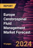 Europe Cerebrospinal Fluid Management Market Forecast to 2030 - Regional Analysis - by Product and End User- Product Image