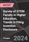 Survey of STEM Faculty in Higher Education, Trends in Filing Invention Disclosure - Product Image