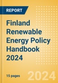 Finland Renewable Energy Policy Handbook 2024- Product Image