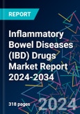 Inflammatory Bowel Diseases (IBD) Drugs Market Report 2024-2034- Product Image