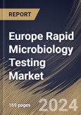 Europe Rapid Microbiology Testing Market Size, Share & Trends Analysis Report By Method, By Application , By Product (Instruments , Reagents & Kits, and Consumables), By Country and Growth Forecast, 2024 - 2031- Product Image