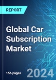 Global Car Subscription Market: Analysis By Vehicle Type, By Subscription Period, By Service Provider, By End User, By Region Size & Forecast with Impact Analysis of COVID-19 and Forecast up to 2029- Product Image