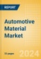 Automotive Material Market Trends, Sector Overview and Forecast to 2028 - Product Image