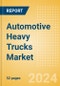 Automotive Heavy Trucks Market Trends, Sector Overview and Forecast to 2028 - Product Thumbnail Image