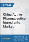 China Active Pharmaceutical Ingredients Market: Prospects, Trends Analysis, Market Size and Forecasts up to 2032- Product Image