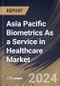 Asia Pacific Biometrics As a Service in Healthcare Market Size, Share & Trends Analysis Report By Component (Software and Services), By Solution Type, Based on Modality, By Application, By End User, By Country and Growth Forecast, 2024 - 2031 - Product Thumbnail Image