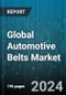 Global Automotive Belts Market by Material (Composite Belts, Rubber Belts, Synthetic Belts), Functionality (Serpentine Belts, Timing Belts/ Camshaft Belts, V-Belts/ Fan Belts), Application - Forecast 2024-2030 - Product Thumbnail Image