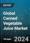 Global Canned Vegetable Juice Market by Type (Added Mineral Juice, Added Vitamin Juice, Raw Vegetable Juice), Vegetables Type (Beet, Carrot, Green Vegetable), Applications - Forecast 2024-2030 - Product Image