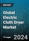 Global Electric Cloth Dryer Market by Product Type (Vented Electric Dryers, Ventless Electric Dryers), Price Range (Economy, Mid-range, Premium), Drying Capacity, End User, Distribution Channel - Forecast 2024-2030 - Product Image