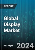 Global Display Market by Type (AMOLED, E-Paper, LCD), Panel Type (Flat Panel Display, Flexible Panel Display, Transparent Panel Display), Panel Size, Application, End-use - Forecast 2024-2030- Product Image