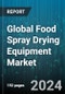 Global Food Spray Drying Equipment Market by Equipment (Centrifugal Atomizers, Fluidized Bed Dryers, Nozzle Atomizers), Technology (Conventional Spray Drying, Spray-Freeze-Drying, Vacuum Spray Drying), Application - Forecast 2024-2030 - Product Image