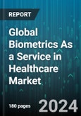 Global Biometrics As a Service in Healthcare Market by Type (Multimodal, Unimodal), Scanner (Facial Recognition, Fingerprint Recognition, Iris Recognition), Deployment, Application - Forecast 2024-2030- Product Image