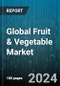 Global Fruit & Vegetable Market by Type (Conventional, Organic), Distribution Channel (Offline, Online) - Forecast 2024-2030 - Product Thumbnail Image