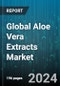 Global Aloe Vera Extracts Market by Type (Aloe Vera Latex, Inner Leaf Extracts, Whole Leaf Extracts), Form (Capsules, Concentrates, Drinks), Application - Forecast 2024-2030 - Product Image