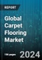 Global Carpet Flooring Market by Material (Acrylic, Nylon, Polyester), Type (Berber, Cut pile, Frieze), Installation Method, Application - Forecast 2024-2030 - Product Image