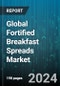 Global Fortified Breakfast Spreads Market by Source (Dairy-Based, Fruit Based, Nut Based), Nutrients (Minerals, Prebiotics & Probiotics, Proteins), Distribution Channel - Forecast 2024-2030 - Product Thumbnail Image