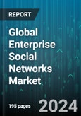 Global Enterprise Social Networks Market by Deployment Mode (Hybrid, On-Cloud, On-Premise), Organization Size (Large Enterprises, Small & Medium Enterprises), Application, Vertical - Forecast 2024-2030- Product Image