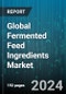 Global Fermented Feed Ingredients Market by Product (Microbial Cultures, Prebiotics, Protein-rich Ingredients), Form (Dry, Liquid), Livestock, Distribution Channel - Forecast 2024-2030 - Product Image