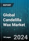 Global Candelilla Wax Market by Form (Flakes/Powder, Pellets), Distribution Channel (Offline, Online), Application - Forecast 2024-2030 - Product Thumbnail Image