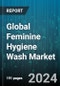 Global Feminine Hygiene Wash Market by Product (Bar Soaps, Foams, Gels), Type (Natural, Synthetic), Purpose, pH Balance, Distribution Channel - Forecast 2024-2030 - Product Image